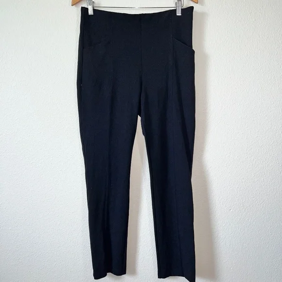 Athleta Black Sienna Cropped Skinny Pants Women's Size 12 - Picture 2 of 9